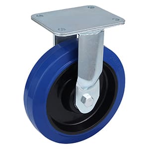 Ekstra kraftige blå elastiske gummi-faste hjul